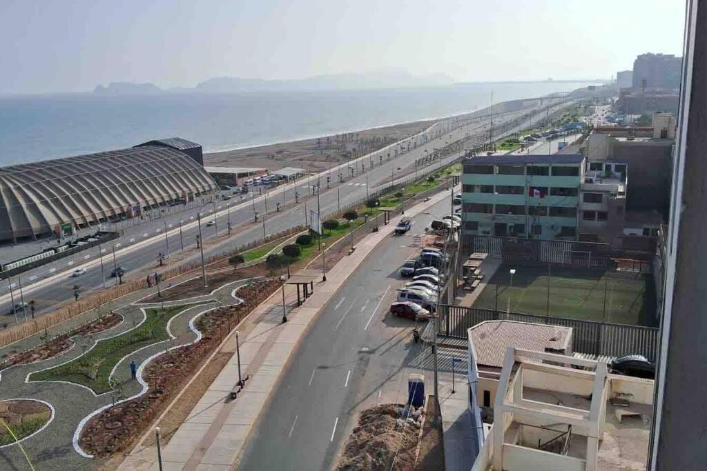 Apartamento De Estreno Con Balcon Frente Al Mar. Λίμα Εξωτερικό φωτογραφία