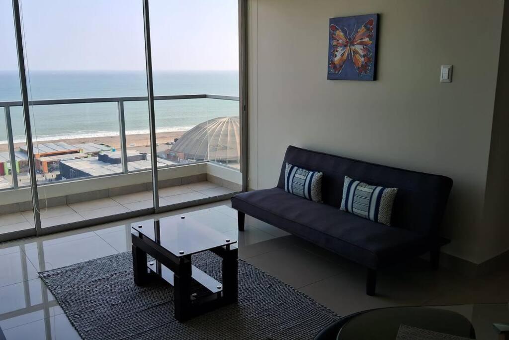 Apartamento De Estreno Con Balcon Frente Al Mar. Λίμα Εξωτερικό φωτογραφία